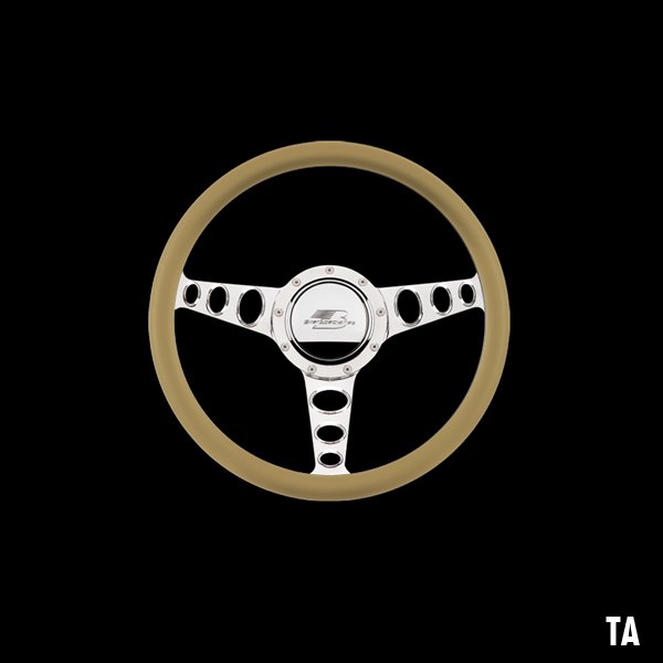 Photo2: Billet Specialties Steering Wheels Outlaw 35cm (2)