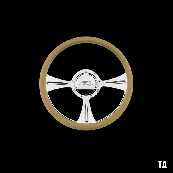Photo2: Billet Specialties Steering Wheels GTX01 35cm (2)