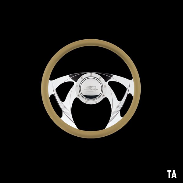 Photo2: Billet Specialties Steering Wheels Sniper 35cm (2)