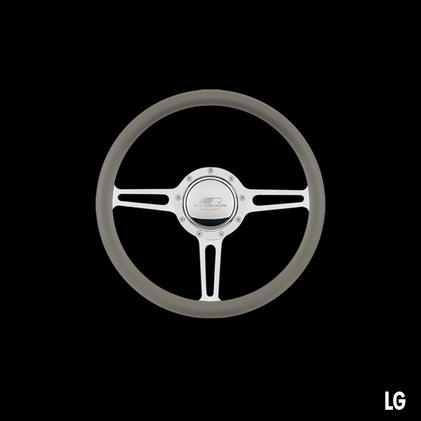 Photo3: Billet Specialties Steering Wheels Split Spoke 35cm (3)