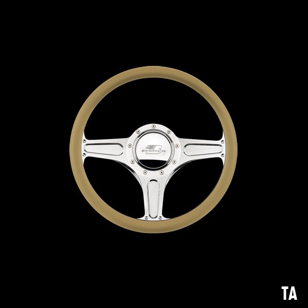 Photo2: Billet Specialties Steering Wheels Street Lite 35cm (2)