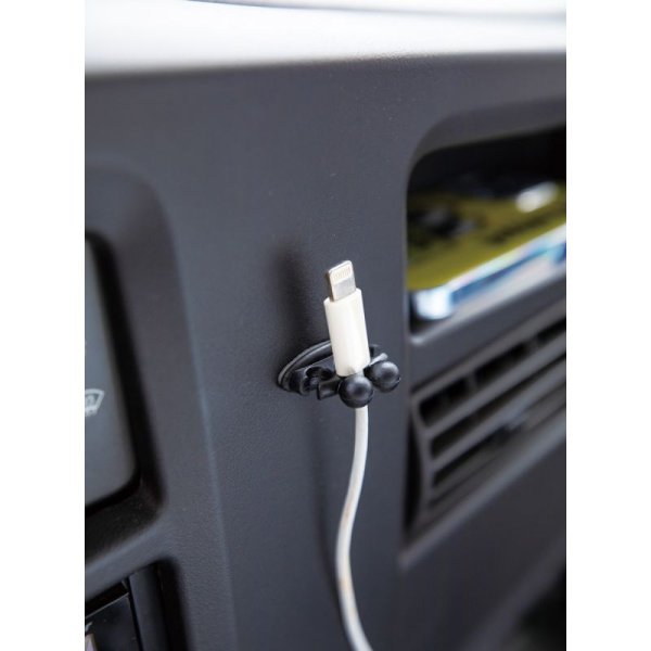 Photo1: 4 Pack Cord Clip Organizer (1)