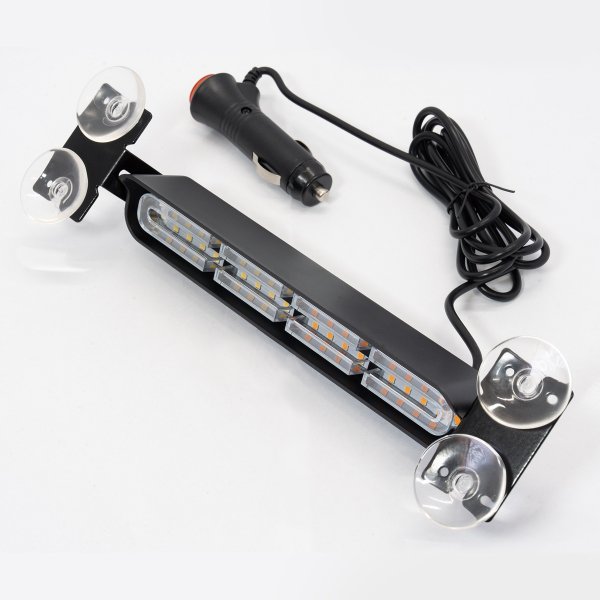 Photo3: White-Amber Strobe Lights Bar (3)
