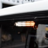 Photo: White-Amber Strobe Lights Bar