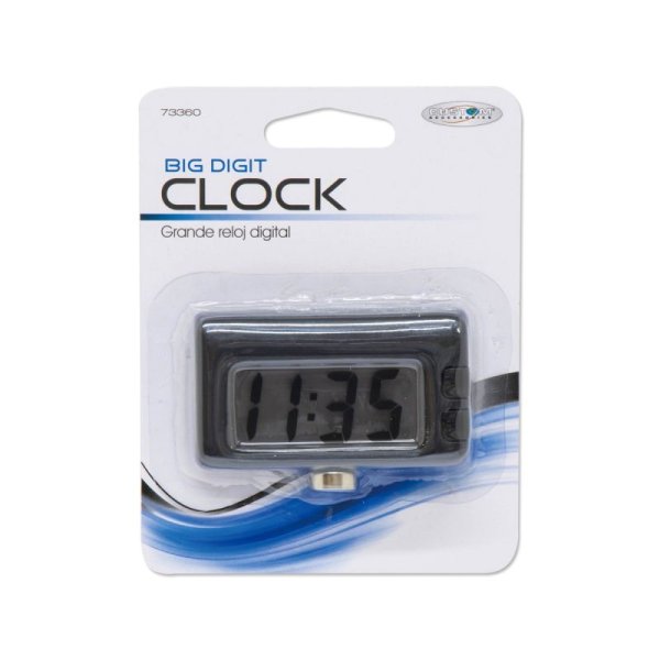 Photo2: Plastic Digital Clock (2)