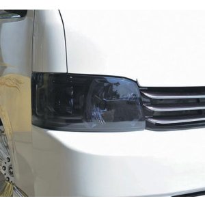 Photo: Smoke Light Cover Plane type/Dark Smoke  (Removable)