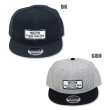 Photo3: MOON Custom Cycle Shop Flat Hat Visor Cap (3)