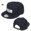 Photo4: MOON Custom Cycle Shop Flat Hat Visor Cap (4)