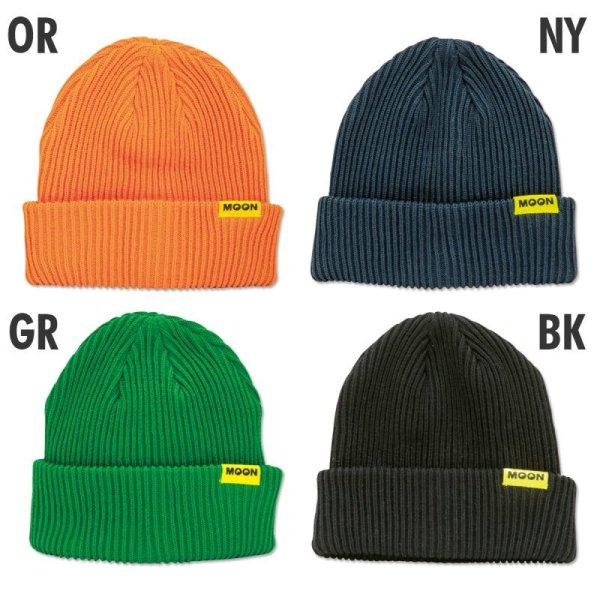 Photo7: MOON Cotton / Acrylic Beanie Cap (7)