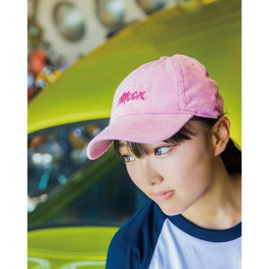 Photo: MOON Lettering Corduroy Hat