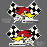 Photo: Clay Smith Checkered Flag Sticker
