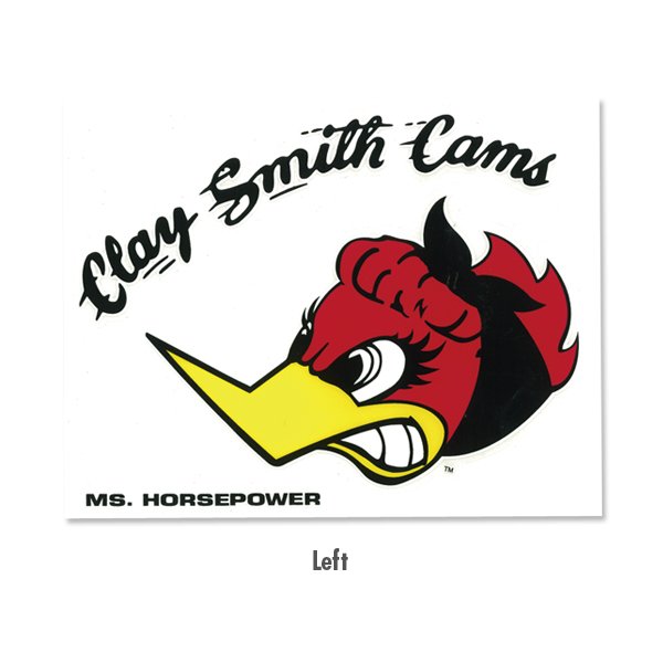 Photo3: Ms Horsepower Sticker (3)