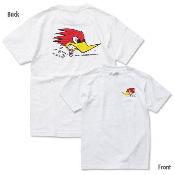 Photo1: Clay Smith Traditional Design T-Shirt White (1)