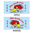 Photo1: Clay Smith Color Sticker (1)