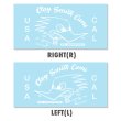 Photo1: Clay Smith White Sticker (1)