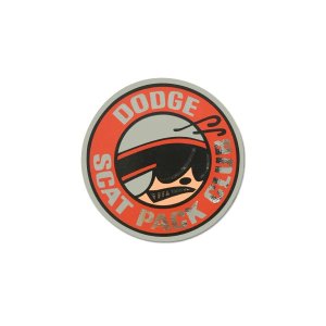 Photo: HOT ROD Sticker DODGE SCAT PACK CLUB Sticker
