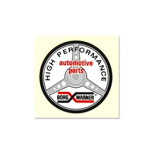 Photo: BORG WARNER Waterslide Decal