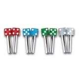 Photo: Glitter dice Door lock Knob