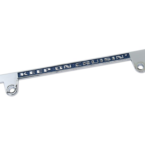Photo3: CALIFORNIA License Plate Frame (Chrome) JPN Size (3)