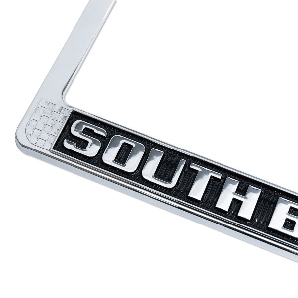 Photo3: SOUTH BAY IMPORTS License Plate Frame CH/BK JPN Size (3)