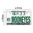 Photo5: SOUTH BAY IMPORTS License Plate Frame CH/BK JPN Size (5)