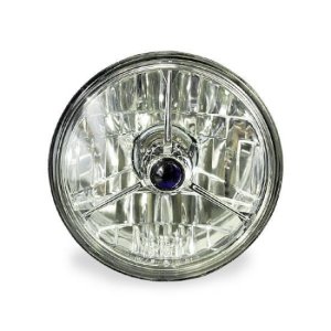 Photo: 5 3/4in 3-pointed Diamond Headlight (Motorcycle)