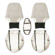 Photo3: Seat Cover set for Prius(NHW20 Model) Front Bucket (3)
