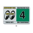 Photo6: MOONEYES Registration Stickers (6)