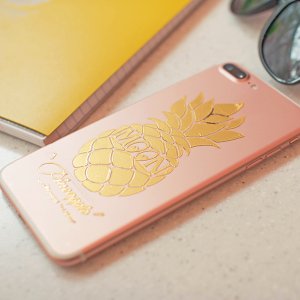 Photo: Pineapple Sticker (Script Style)