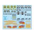 Photo1: 1/64 Die-cast Car Decals MOONEYES Assort (1)