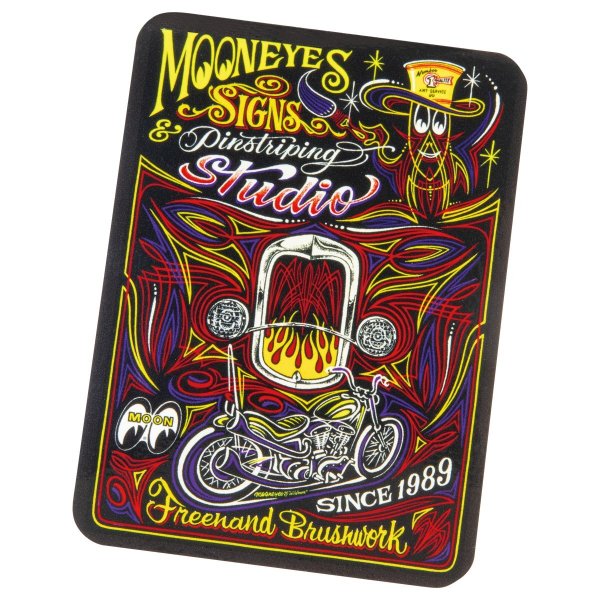 Photo3: MOON Signs & Pinstriping Studio Sticker (3)
