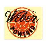 Photo: HOT ROD Weber Powered Sticker