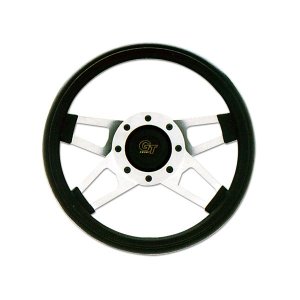 Photo: Grant Challenger Foam Grip Silver 4 Spoke 34cm