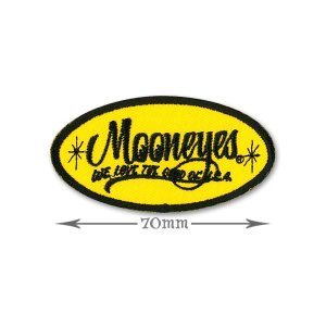 Photo: MOONEYES Oval Logo Patch Small