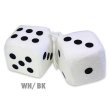 Photo3: Hanging Fuzzy Dice (3)