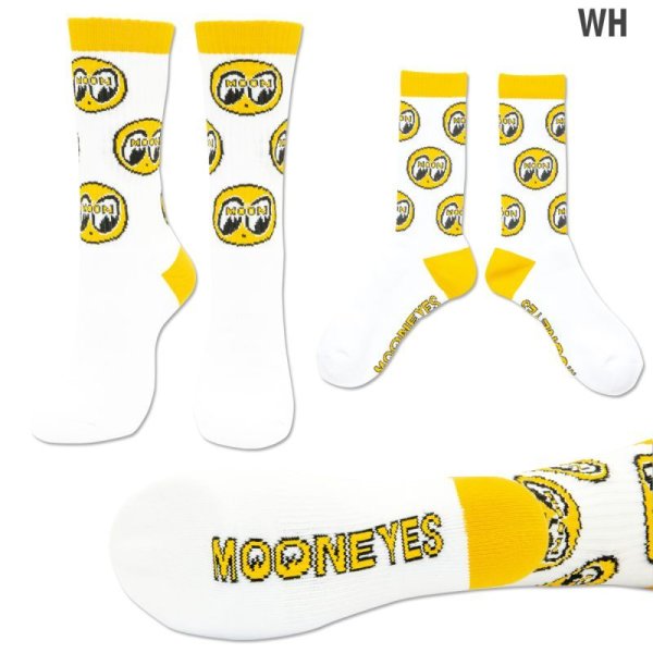 Photo4: MOONEYES Eyeballs Socks (4)