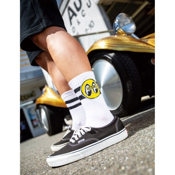 Photo2: MOONEYES Mens Eyeball Socks (2)