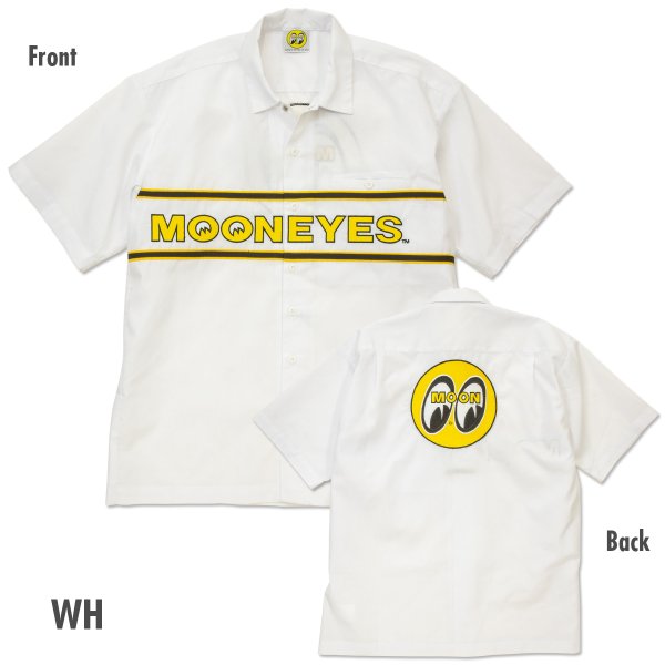 Photo8: MOON Line Panel Work Shirt (8)
