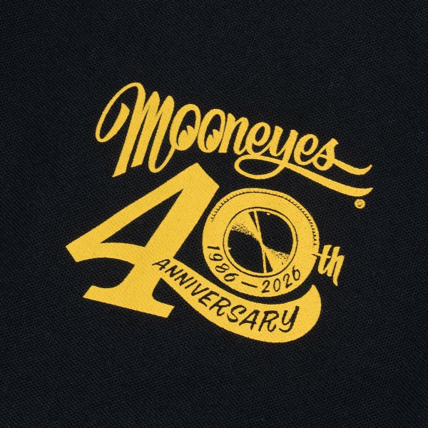 Photo6: MOON 40th Anniv. Plaque Design Polo Shirt (6)
