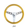 Photo8: MOONEYES ORIGINAL California Metal Flake Steering Wheels 3-Holes 34cm(13.5") (8)