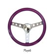 Photo7: MOONEYES ORIGINAL California Metal Flake Steering Wheels 3-Holes 34cm(13.5") (7)