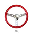 Photo6: MOONEYES ORIGINAL California Metal Flake Steering Wheels 3-Holes 34cm(13.5") (6)