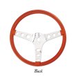 Photo11: MOONEYES ORIGINAL California Metal Flake Steering Wheels 3-Holes 34cm(13.5") (11)