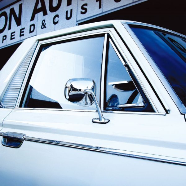 Photo3: GT053 Chrome Fender Mirror (3)