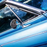Photo: 63-64 Chrome Plated Bowtie Logo Mirror
