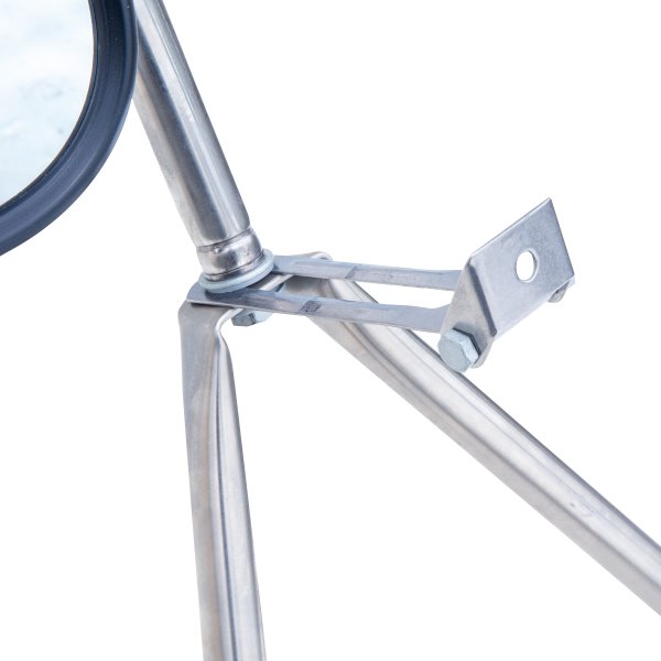 Photo4: Chromed Street Van Mirror (4)