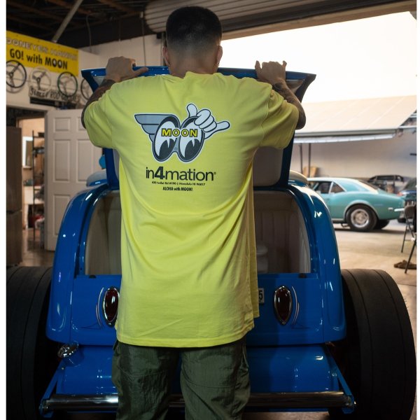 Photo5: in4mation x MOONEYES Express T-shirt (5)