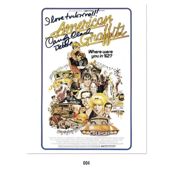 Photo5: American Graffiti Printings with Autograph (A) (5)