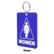 Photo3: Restroom Tag with Ring (3)