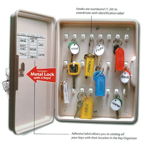 Photo3: Lucky Line key organizer "Locking" (3)